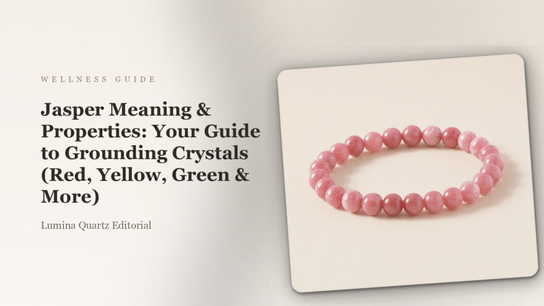 Jasper Meaning & Properties: Your Guide to Grounding Crystals (Red, Yellow, Green & More)