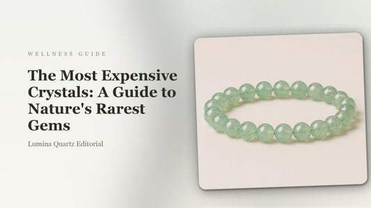 The Most Expensive Crystals: A Guide to Nature's Rarest Gems crystal guide cover