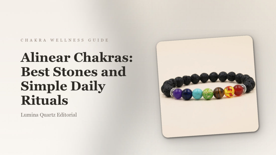 Alinear Chakras: Best Stones and Simple Daily Rituals