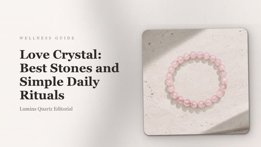 Love Crystal: Best Stones and Simple Daily Rituals crystal guide cover