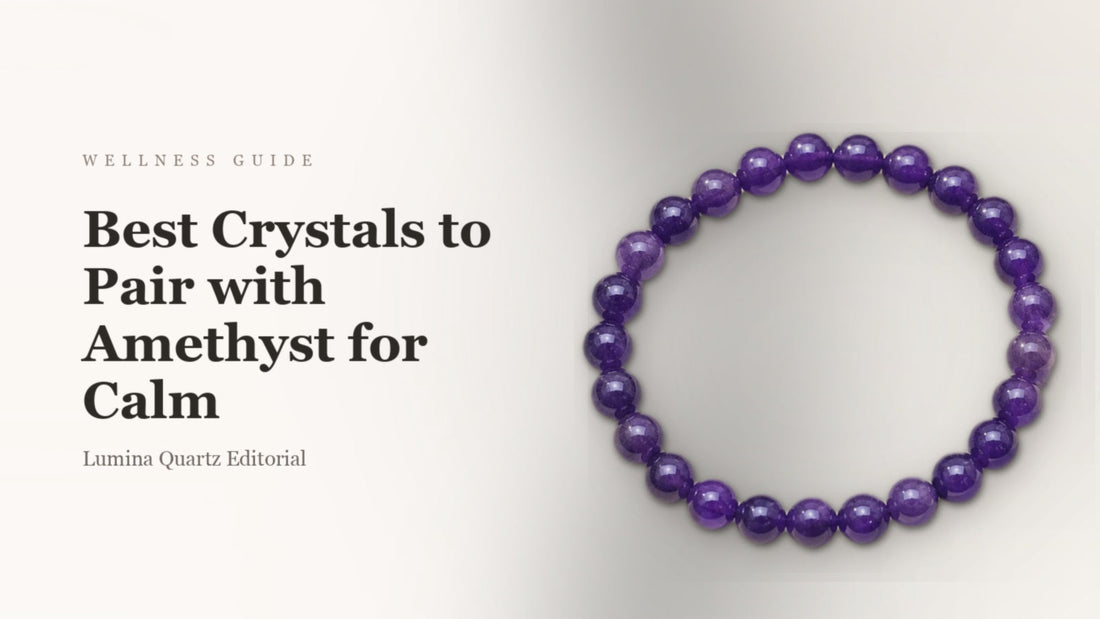 Best Crystals to Pair with Amethyst for Calm crystal guide cover