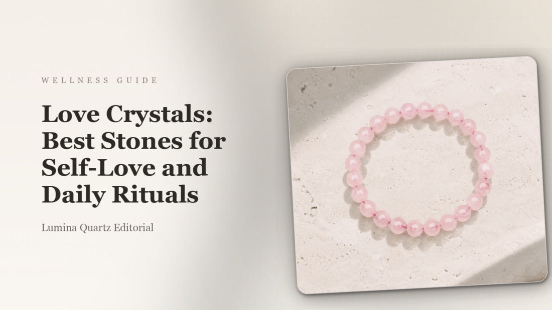 Love Crystals: Best Stones for Self-Love and Daily Rituals crystal guide cover