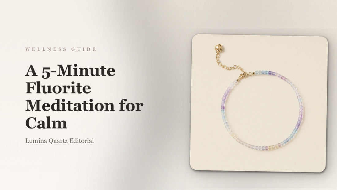 A 5-Minute Fluorite Meditation for Calm