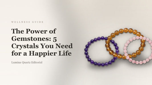 5 Best Crystals for Sleep & Stress: Amethyst, Citrine, Tiger Eye crystal guide cover