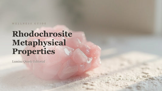 Rhodochrosite Crystal Meaning: A Guide to Emotional Balance and Self-Love crystal guide cover