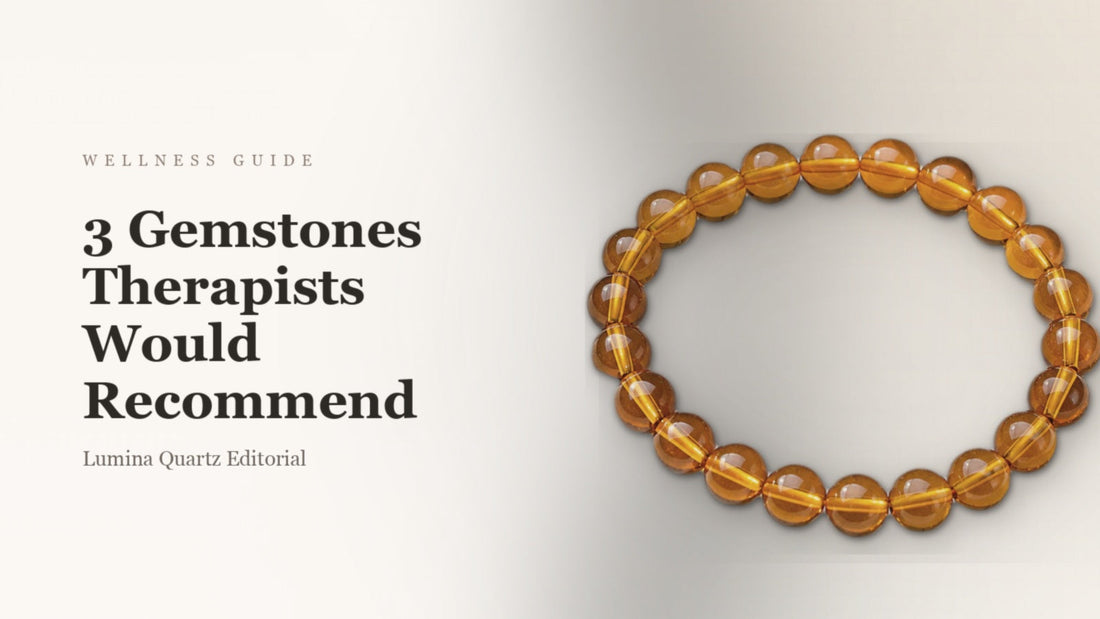 3 Crystals Therapists Recommend for Stress, Self-Love, and Grounding