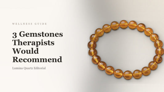 3 Crystals Therapists Recommend for Stress, Self-Love, and Grounding