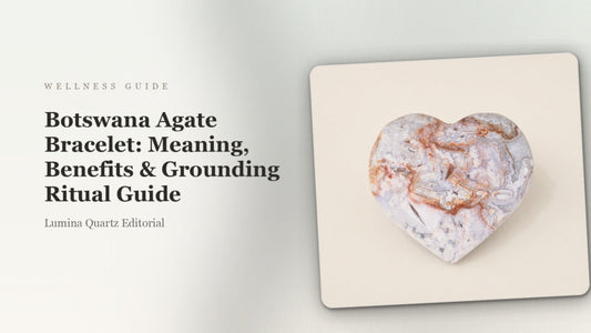 Botswana Agate Bracelet: Meaning, Benefits & Grounding Ritual Guide