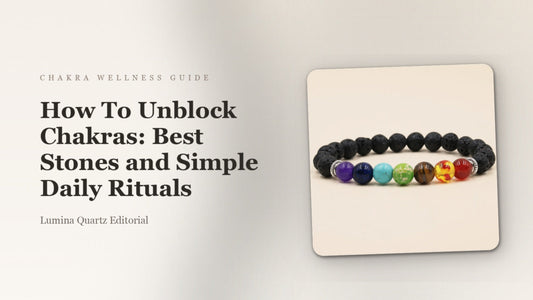 How To Unblock Chakras: Best Stones and Simple Daily Rituals