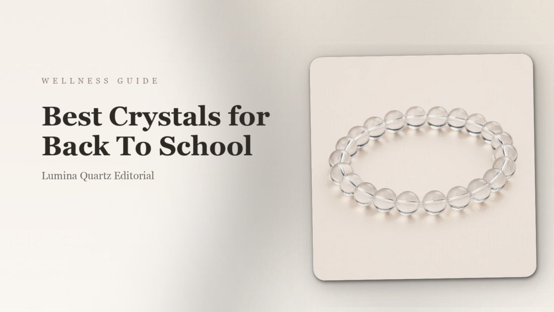 Best Crystals for Focus and Stress Relief in School: Amethyst, Clear Quartz & More crystal guide cover