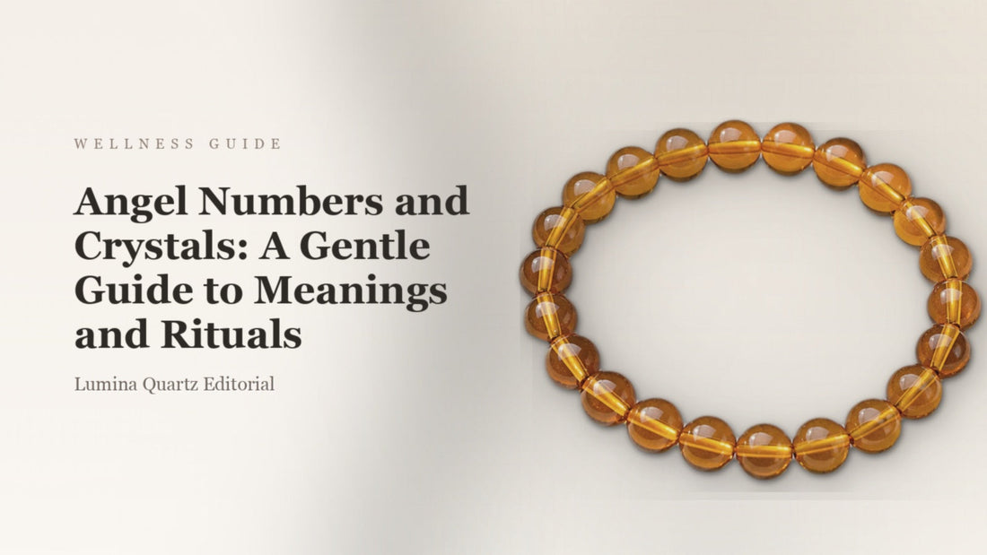 Angel Numbers and Crystals: A Gentle Guide to Meanings and Rituals