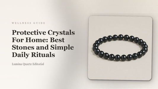 Protective Crystals For Home: Best Stones and Simple Daily Rituals crystal guide cover