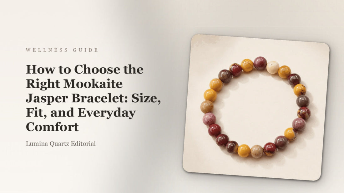 How to Choose the Right Mookaite Jasper Bracelet: Size, Fit, and Everyday Comfort