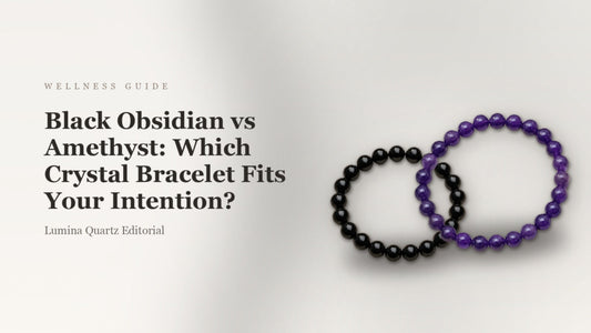Black Obsidian vs Amethyst Bracelet: Which Crystal for Protection or Calm?