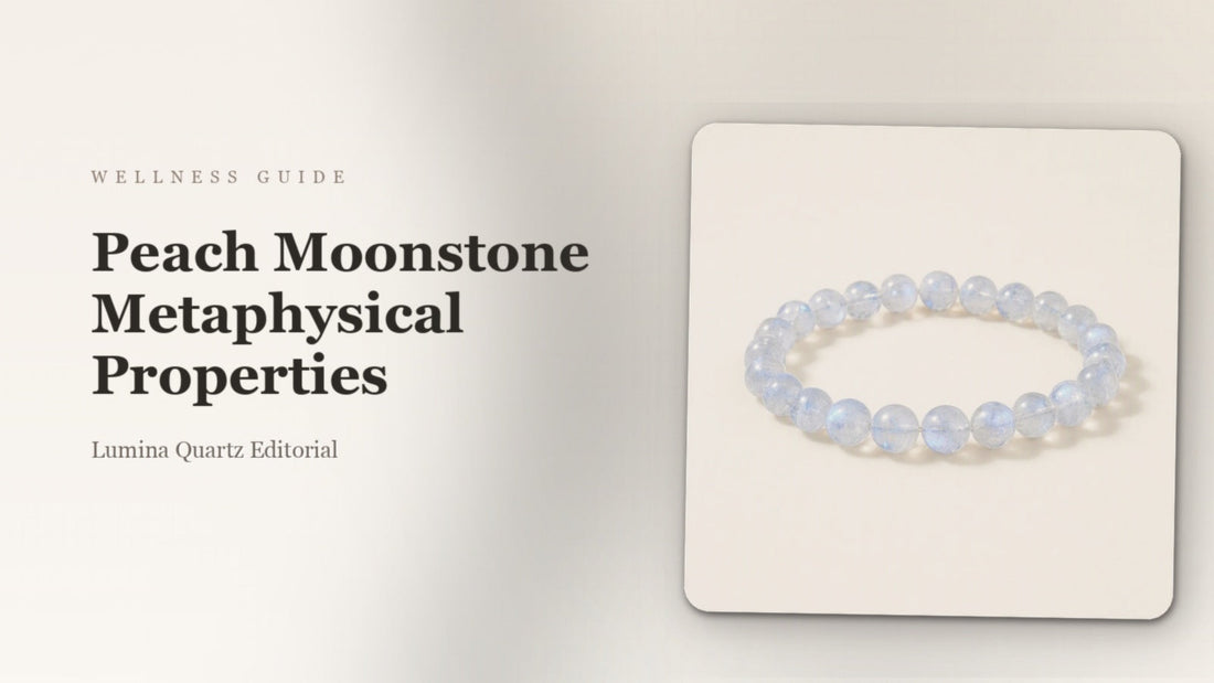Peach Moonstone Crystal Meaning: Emotional Healing, Intuition & New Beginnings crystal guide cover