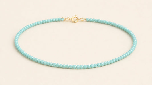 Turquoise Bracelet – Open-Sky Expression - Best Crystals to Pair with Turquoise for Mindful | Lumina Quartz