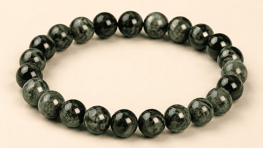 Kambaba Jasper Bracelet – Earthy Stillness - Kambaba Jasper Bracelet Cleaning Checklist: How to Clean Your Crystal Brace