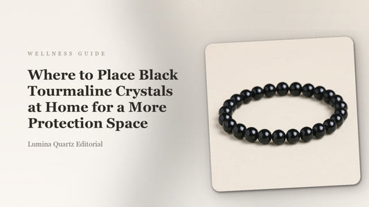 Where to Place Black Tourmaline Crystals at Home for a More Protection Space