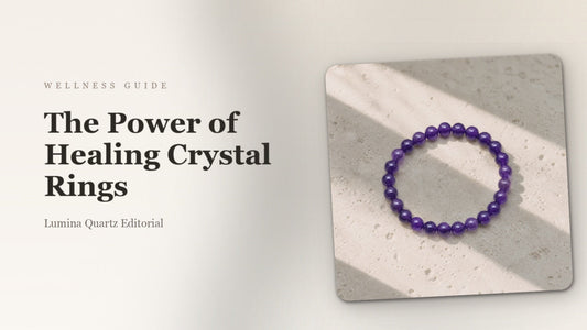 Crystal Rings Meaning Guide: Amethyst, Rose Quartz, Citrine, and More crystal guide cover