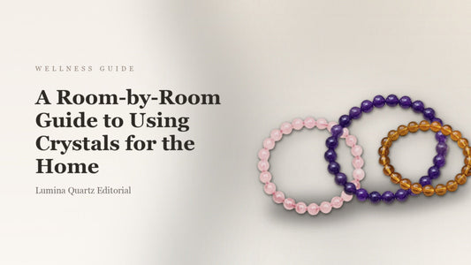 A Room-by-Room Guide to Using Crystals for the Home crystal guide cover