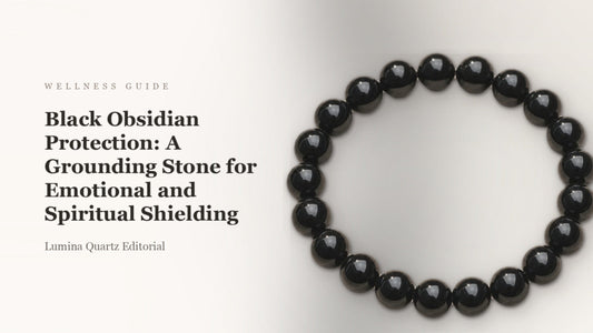 Featured image for Black Obsidian Protection: A Grounding Stone for Emotional and Spiritual Shielding