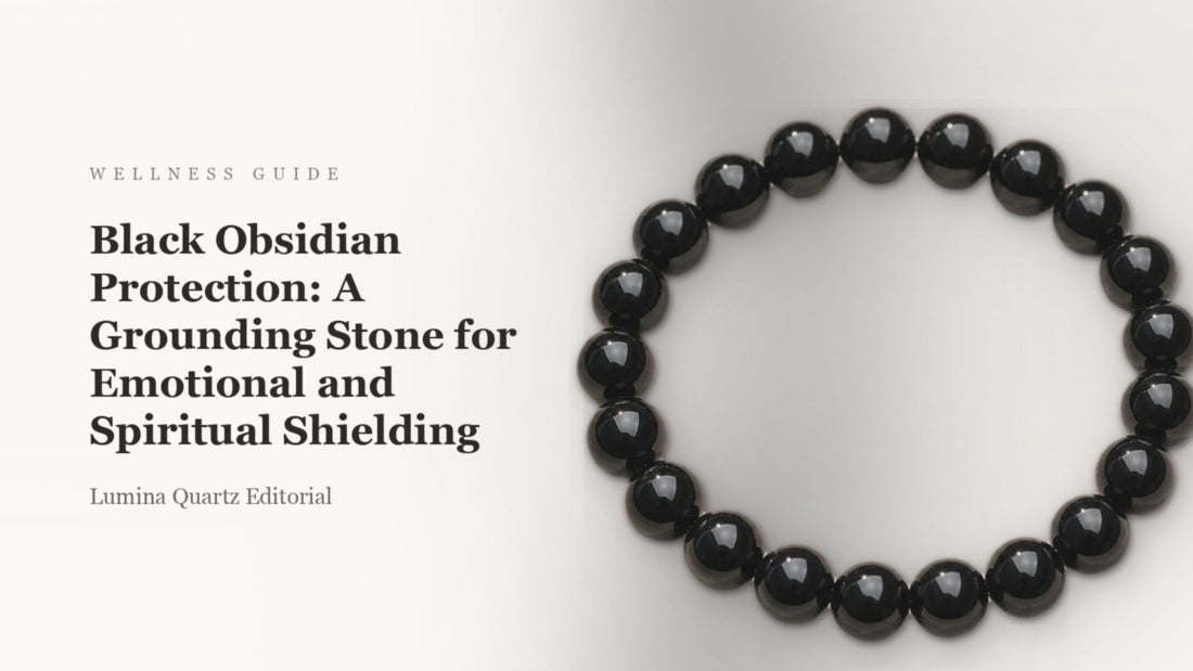 Featured image for Black Obsidian Protection: A Grounding Stone for Emotional and Spiritual Shielding