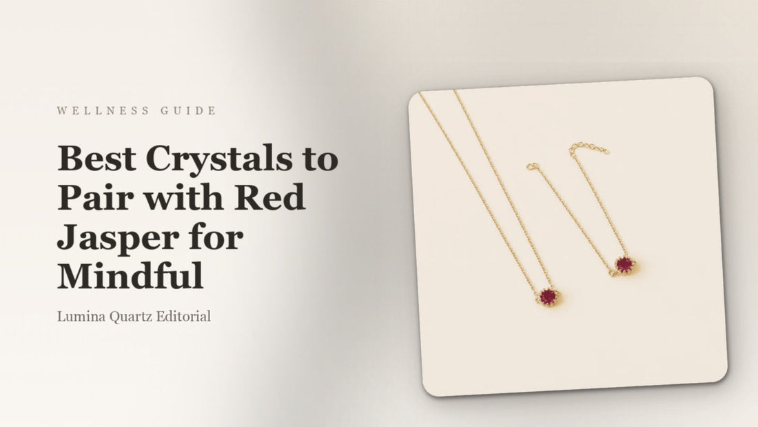 Best Crystals to Pair with Red Jasper for Mindful crystal guide cover