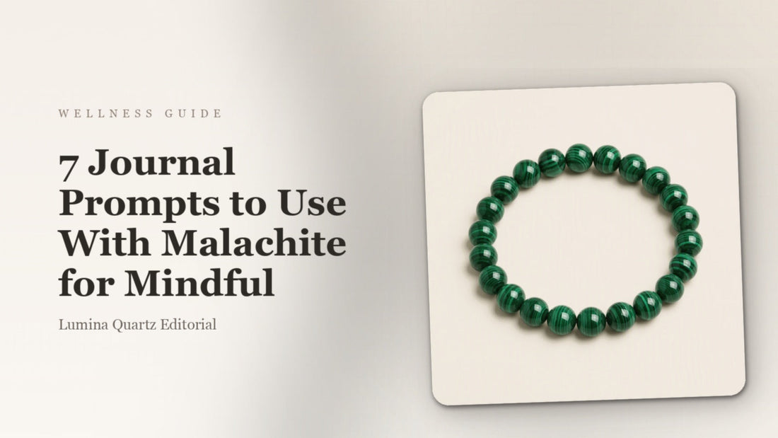7 Journal Prompts to Use With Malachite for Mindful