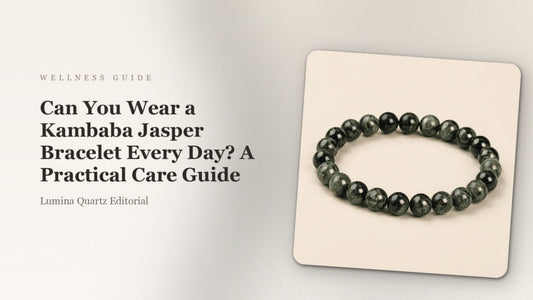 Can You Wear a Kambaba Jasper Bracelet Every Day? A Practical Care Guide crystal guide cover