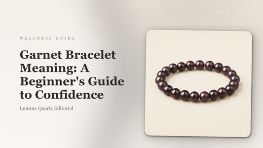 Garnet Bracelet Meaning: A Beginner's Guide to Confidence crystal guide cover