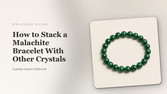 Malachite Bracelet Stacking Guide: How to Pair Crystals for a Balanced Stack