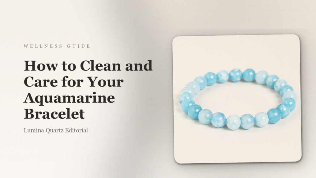 How to Clean Your Aquamarine Bracelet: A Simple Step-by-Step Care Guide crystal guide cover