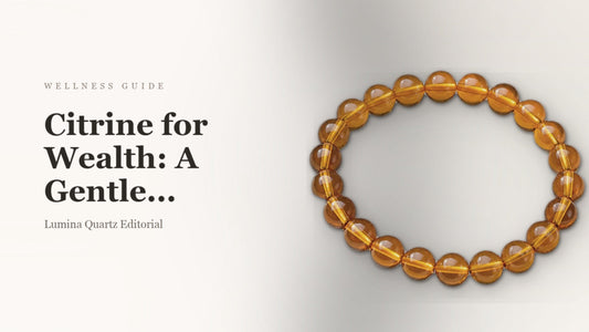 Featured image for Citrine for Wealth: A Gentle Beacon for Abundance and Self-Worth