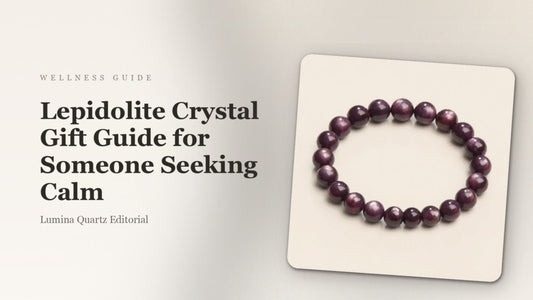 Lepidolite Crystal Gift Guide for Someone Seeking Calm