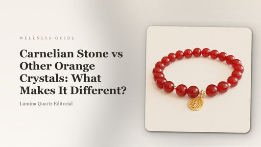 Carnelian vs. Other Orange Crystals: Meaning, Differences, and How to Choose