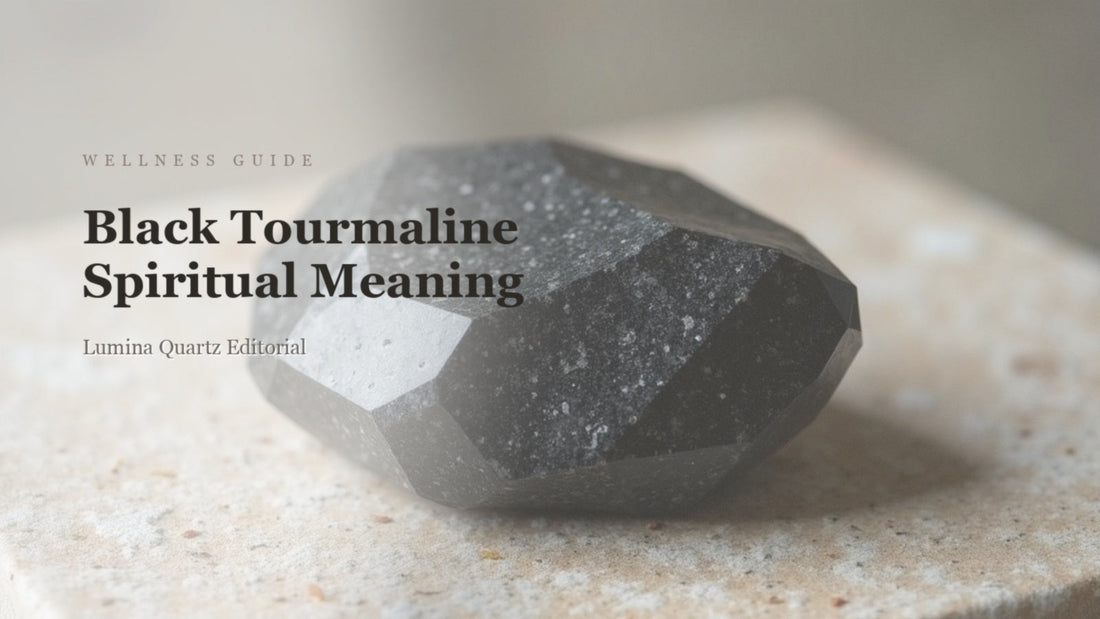 Black Tourmaline Meaning: Protection, Grounding & Root Chakra Guide
