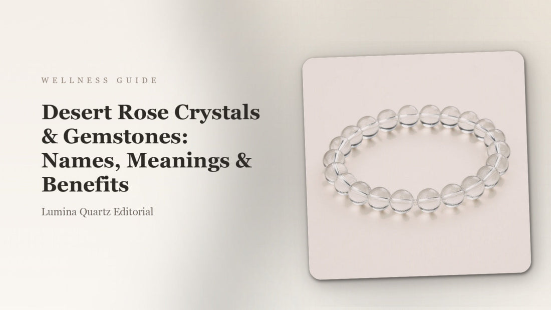 Desert Rose Crystals & Gemstones: Names, Meanings & Benefits