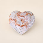 Crazy Lace Agate Heart Stone – Joyful Movement