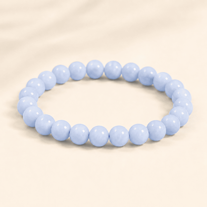 Angelite Bracelet – Gentle Reassurance | Lumina Quartz - main