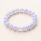 Blue Lace Agate Bracelet – Soft-Spoken Calm
