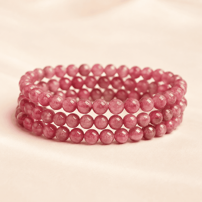 Pink Tourmaline Bracelet – Tender Confidence | Lumina Quartz - main