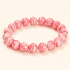 Rhodochrosite Bracelet – Compassionate Courage