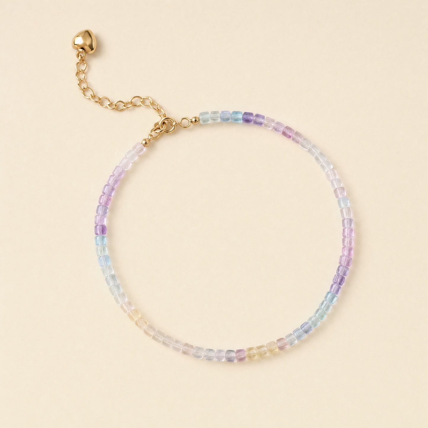 Fluorite Calm Bracelet – Peaceful Clarity | Lumina Quartz - main