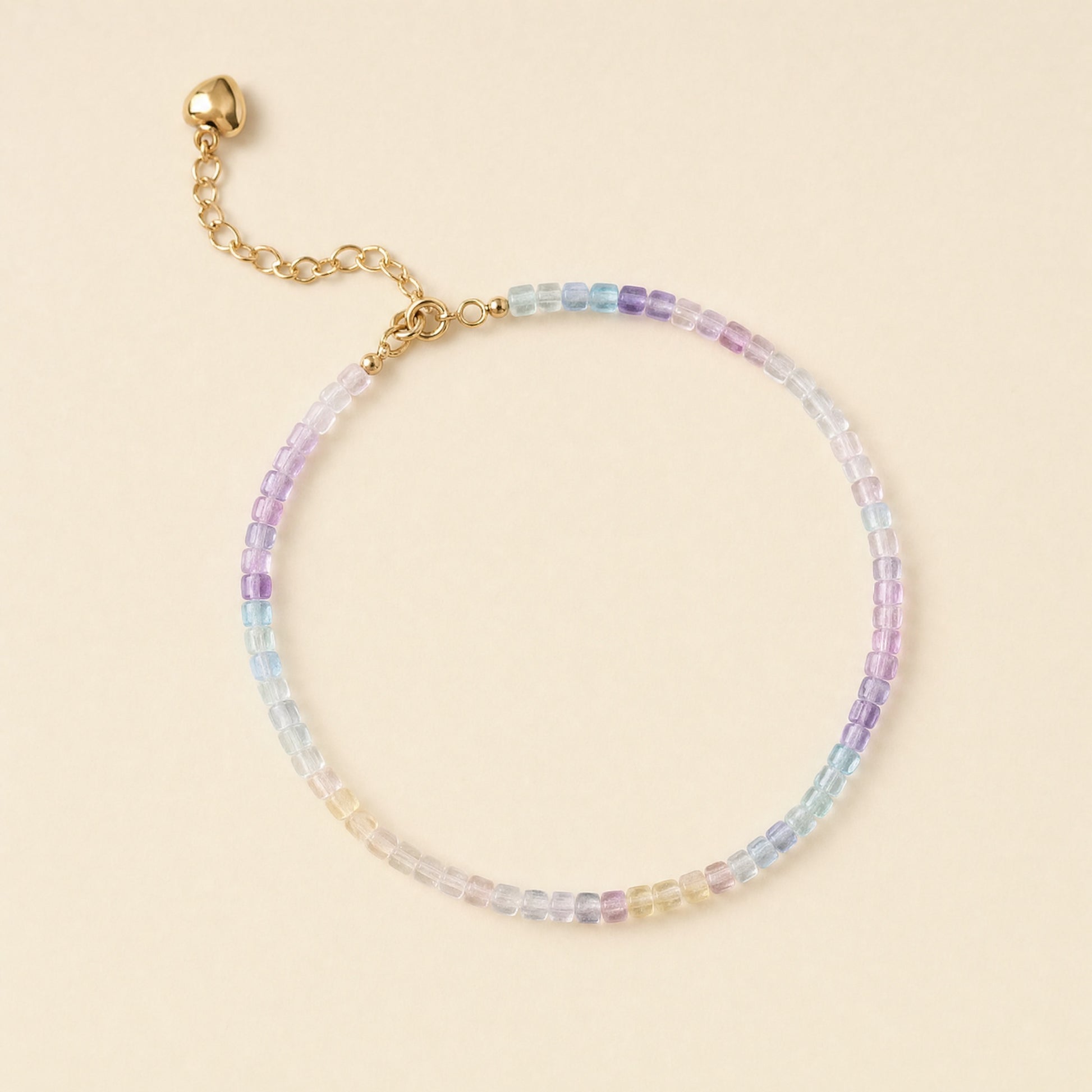 Fluorite Calm Bracelet – Peaceful Clarity | Lumina Quartz - main