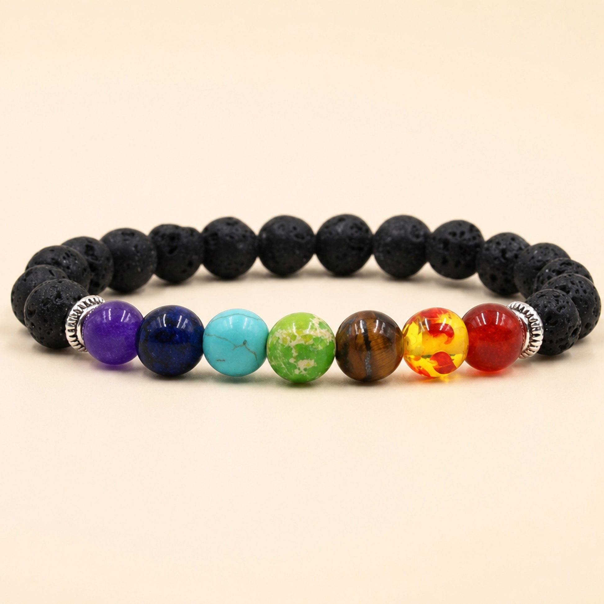 Seven Chakra Mindful Bracelet – Intentional Energy | Lumina Quartz - main