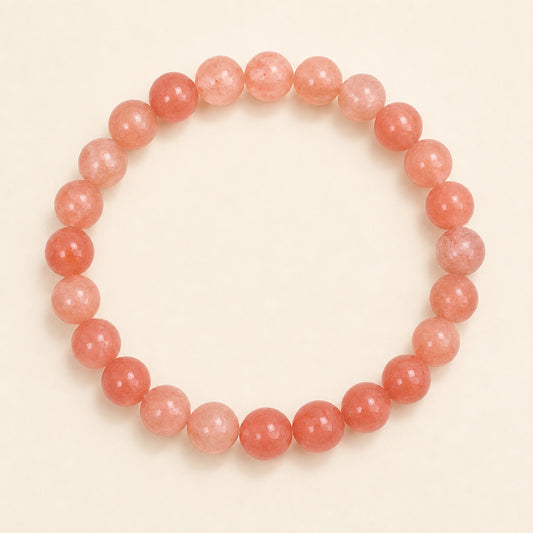 Orange Crystals Mindful Bracelet – Intentional Energy | Lumina Quartz - main