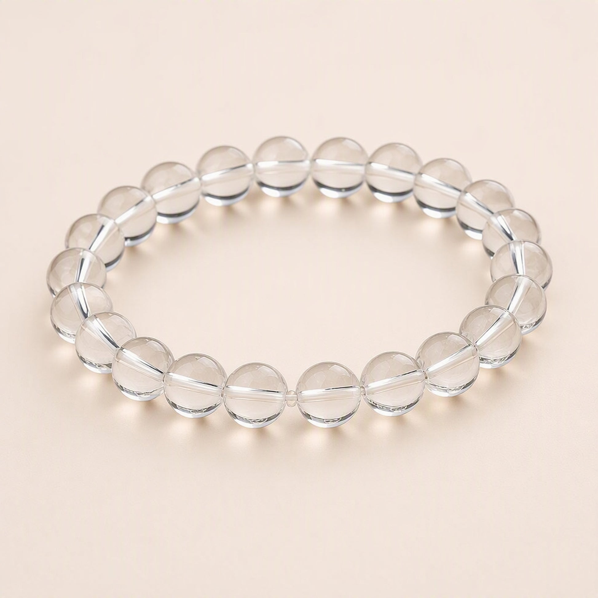 Clear Quartz Clarity Bracelet – Clear Intention | Lumina Quartz - main