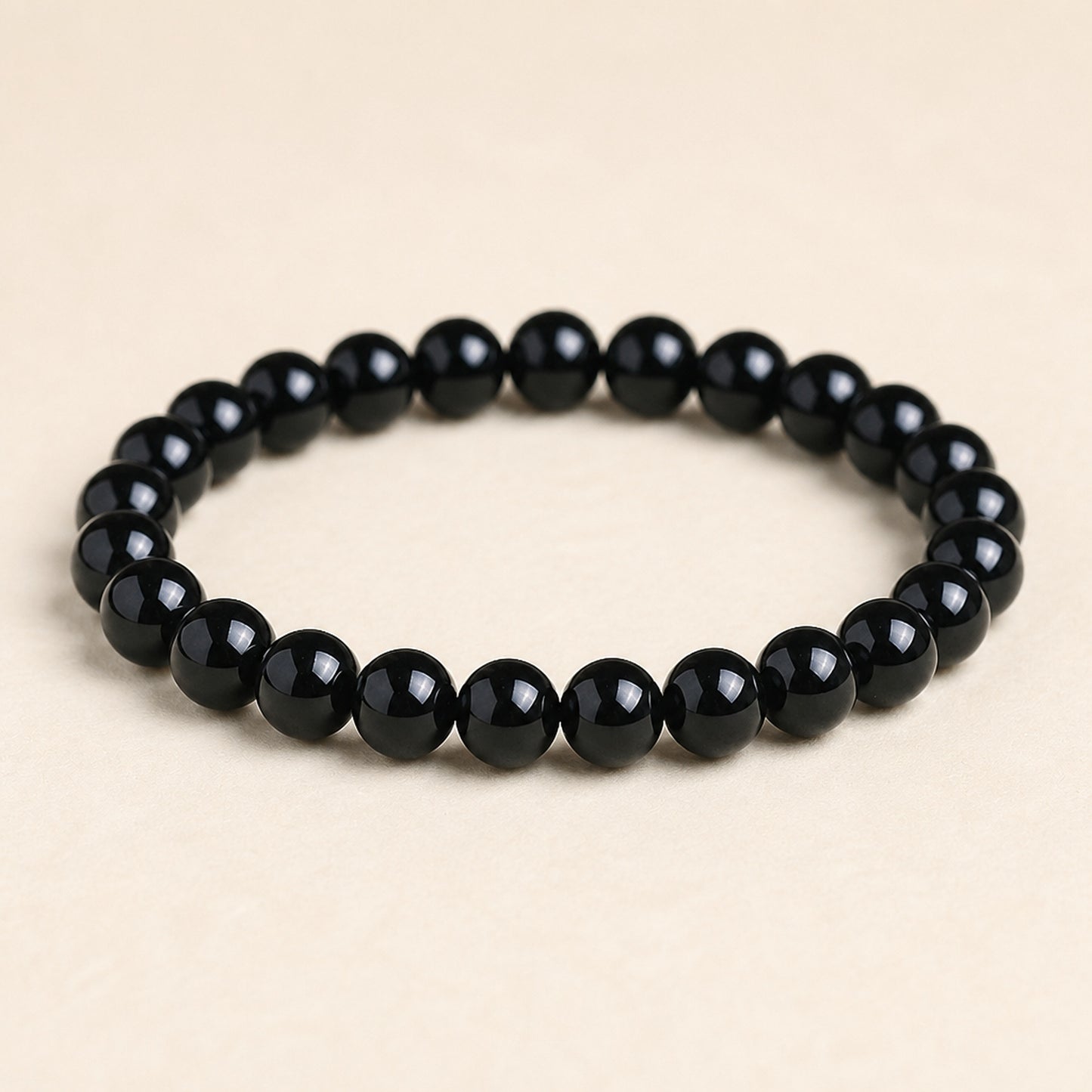 Black Tourmaline Protection Bracelet – Grounded Confidence | Lumina Quartz - main