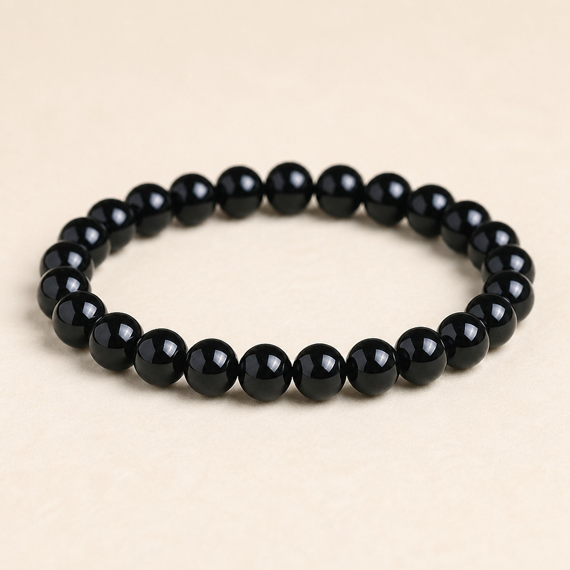 Black Tourmaline Protection Bracelet – Grounded Confidence | Lumina Quartz - main