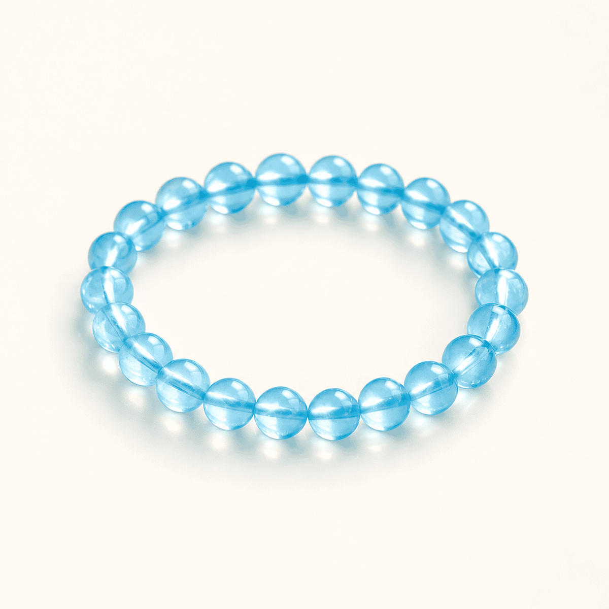 Aquamarine Mindful Bracelet – Intentional Energy - main